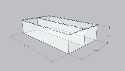 Spoon Box Clear 2 Sides