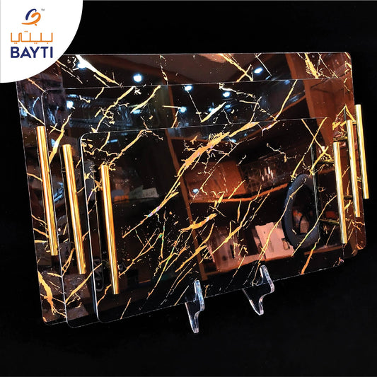 Rectangular Tray Marble Extra Lage